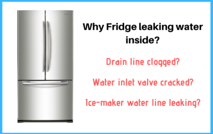 Whirlpool Refrigerator Leaking Water Inside? Causes & Easy Fixes