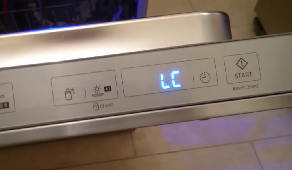 samsung dishwasher lc