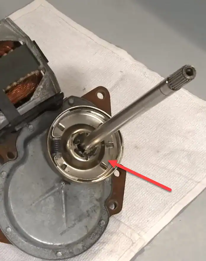 worn washer transmission clutch