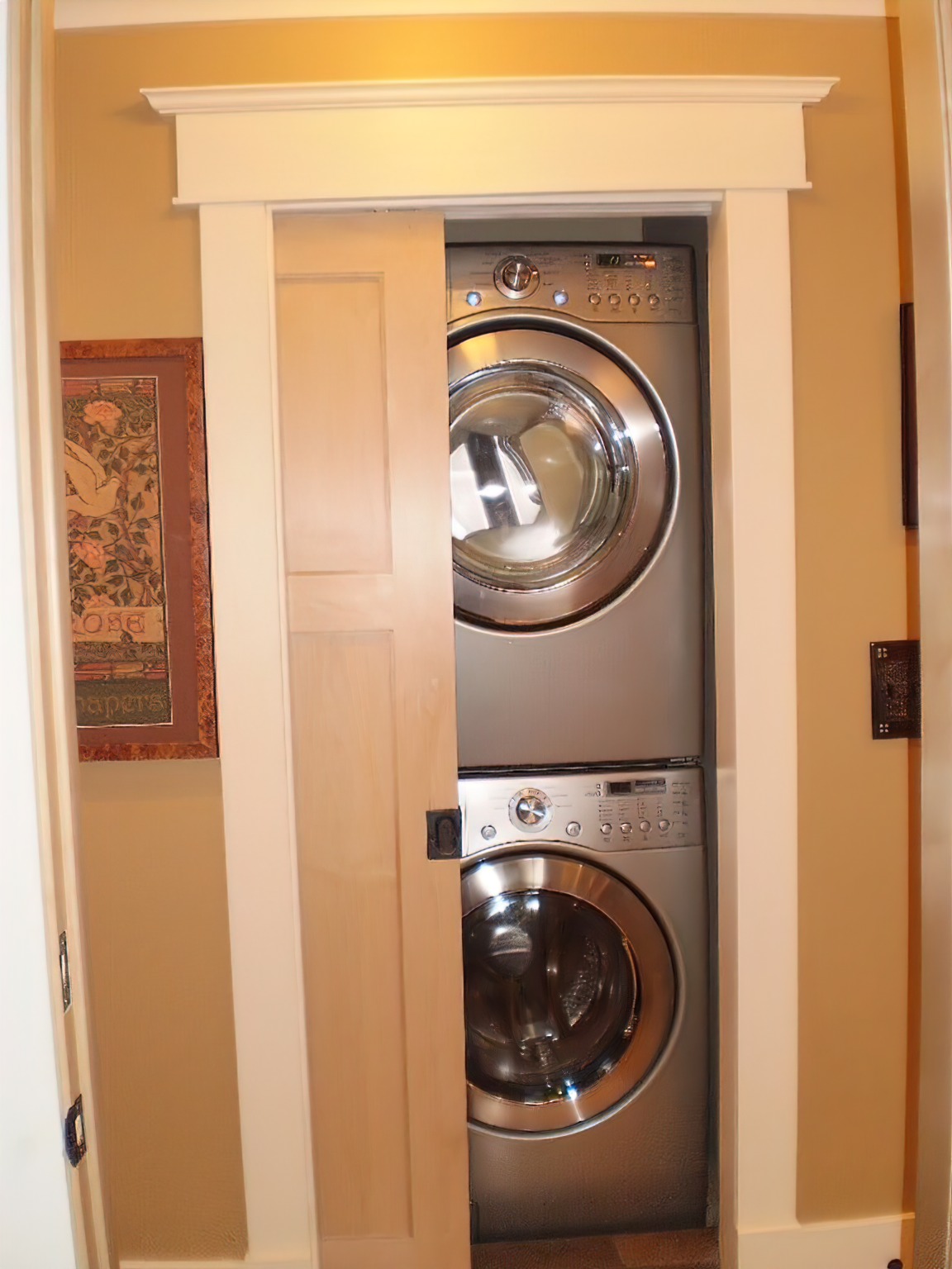 Will A Stackable Washer And Dryer Fit In A Closet? How To Fix It