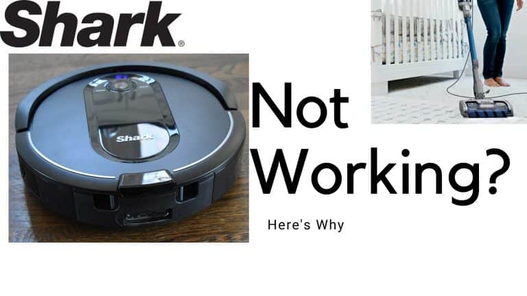 Shark Self-Propelled Vacuum Not Working