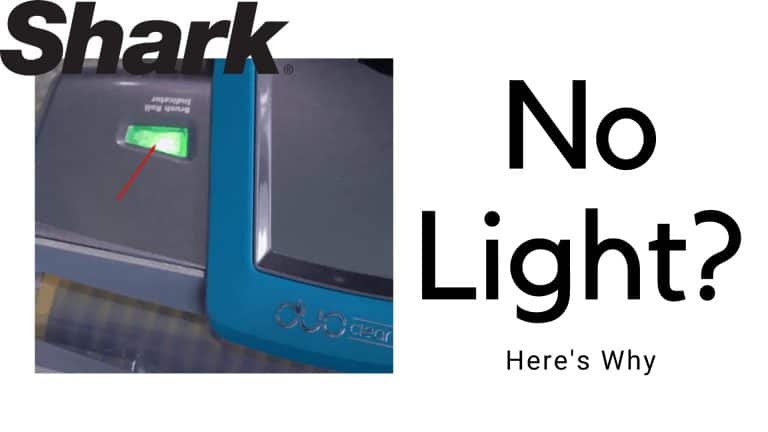 Why Shark Vacuum Brush Roll Indicator Light Is Not On
