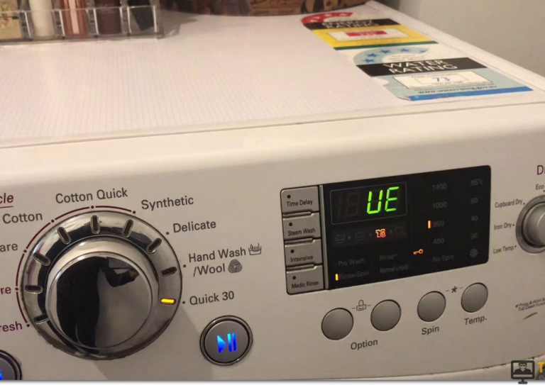 Samsung Washer UR/E4/UE/DC Code Troubleshooting Guide How To Fix It
