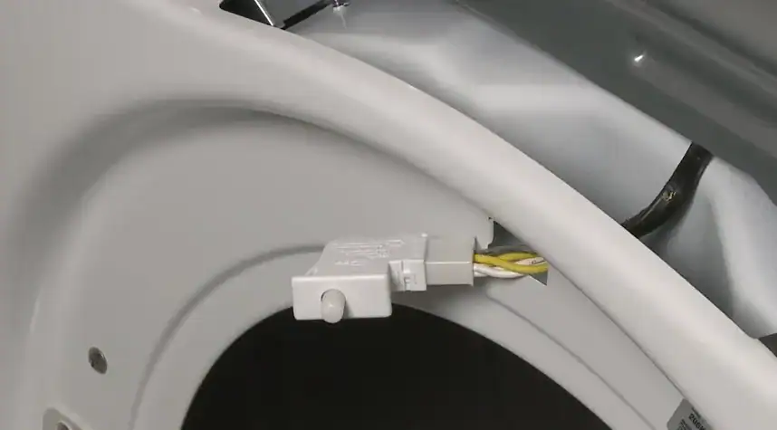 faulty door switch causing dryer not to start