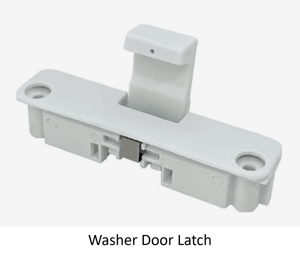 Washer Door Latch Assembly