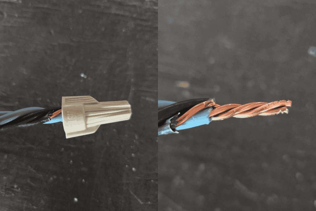 Uneven conductors in wire nut causes loss of power
