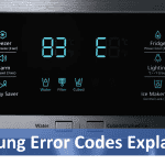 Samsung Refrigerator error code display